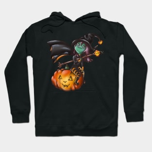 Kinsey the Pumpkin Witch Hoodie